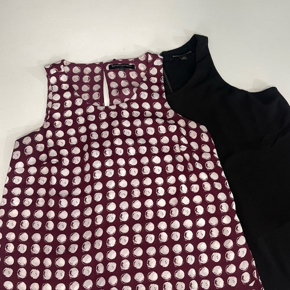 BANANA REPUBLIC BUNDLE OF 2 SLEEVELESS TOPS WITH CURVED HEM SIZE XS - Picture 9 of 9